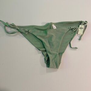 [Aerie] NWT Shine Rib Cheekiest Tie Bottoms